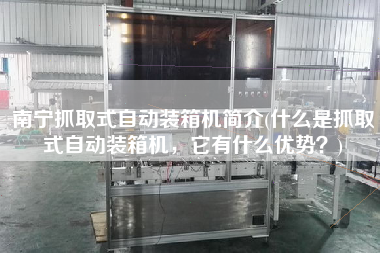 南寧抓取式自動裝箱機簡介(什么是抓取式自動裝箱機,它有什么優(yōu)勢?) 南寧抓取式自動裝箱機簡介(什么是抓取式自動裝箱機,它有什么優(yōu)勢?)