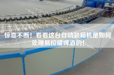 驚喜不斷!看看這臺自動裝箱機是如何處理易拉罐啤酒的! 驚喜不斷!看看這臺自動裝箱機是如何處理易拉罐啤酒的!