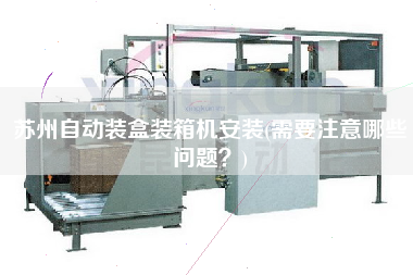 蘇州自動(dòng)裝盒裝箱機(jī)安裝(需要注意哪些問題?) 蘇州自動(dòng)裝盒裝箱機(jī)安裝(需要注意哪些問題?)