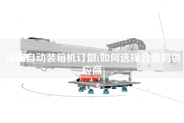 海南自動裝箱機訂做(如何選擇合適的供應(yīng)商) 海南自動裝箱機訂做(如何選擇合適的供應(yīng)商)