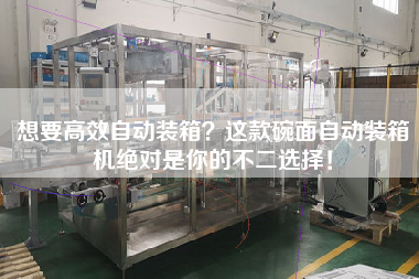 想要高效自動(dòng)裝箱?這款碗面自動(dòng)裝箱機(jī)絕對(duì)是你的不二選擇! 想要高效自動(dòng)裝箱?這款碗面自動(dòng)裝箱機(jī)絕對(duì)是你的不二選擇!